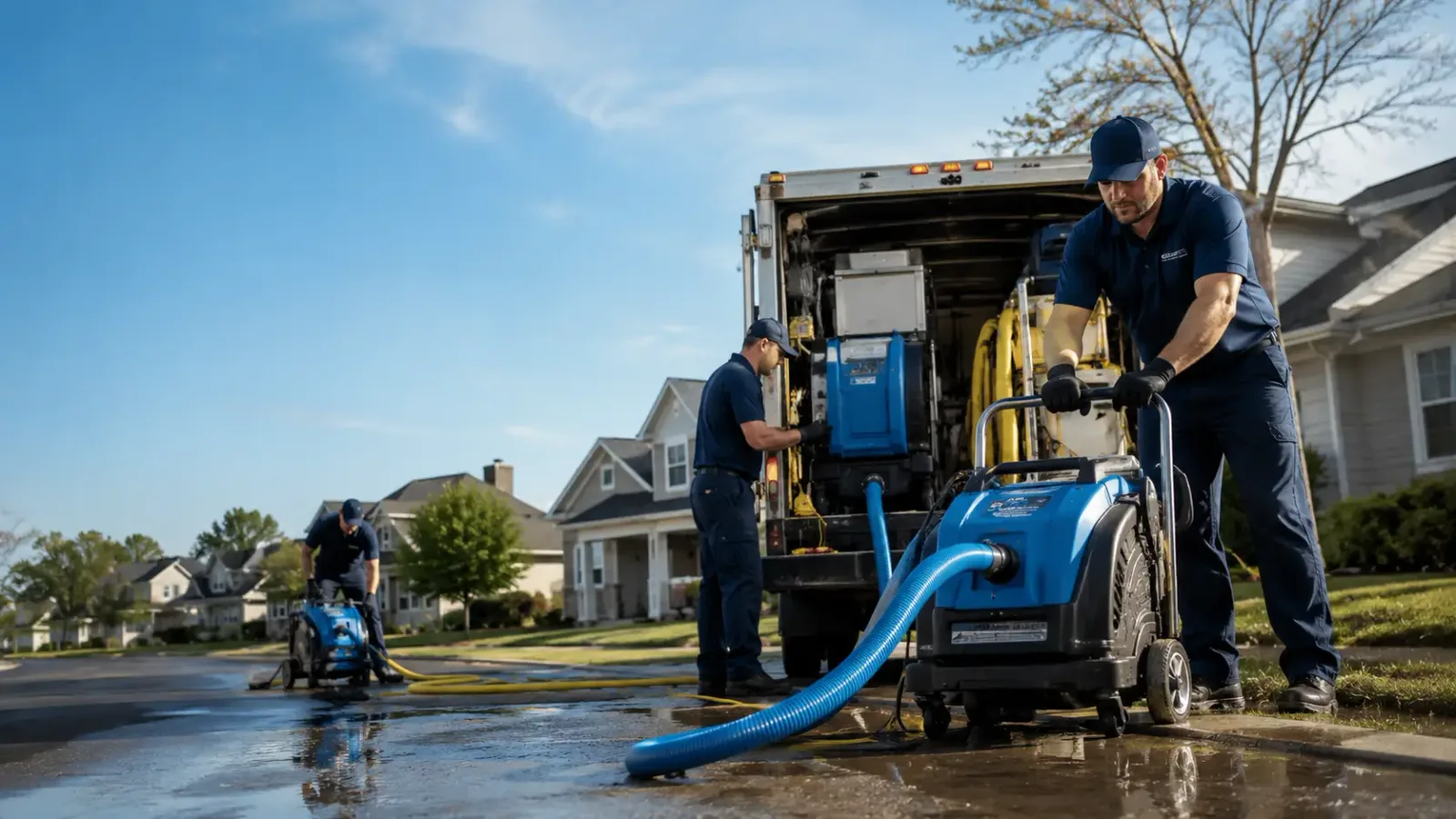 Flood Damage Cleanup in Mode, IL